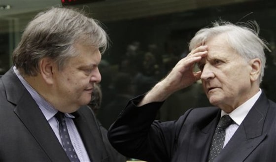 Jean-Claude Trichet, Evangelos Venizelos